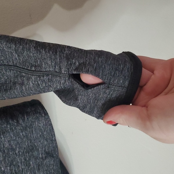 Lululemon Find Your Bliss Reversible Full Zip Jacket Size 6 Black Grey Womens - Picture 3 of 13